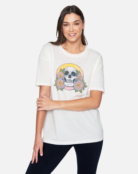 Extend Marshmallow Hurley Nadya Oversized Tee Tops & T-Shirts Women