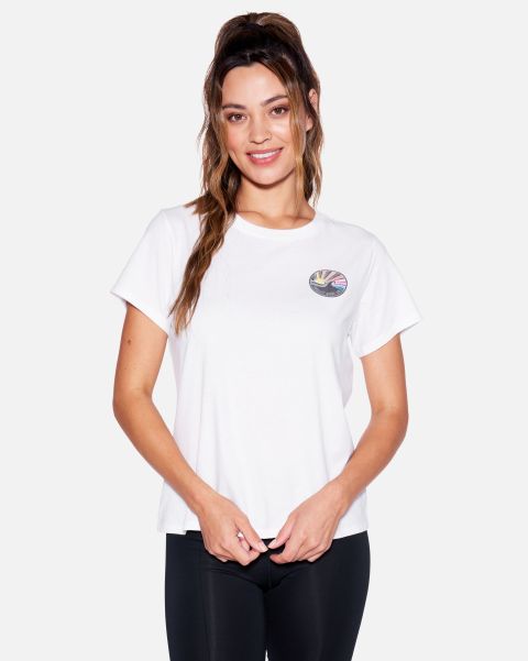 Forever Classic Tee Offer Women White Hurley Tops & T-Shirts
