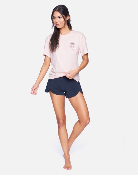 Efficient Women Tres Palms Gf Crew Tee Coral Tops & T-Shirts Hurley
