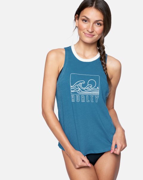 Must-Go Prices Tops & T-Shirts Hurley Stellar Women Everyday Ringer Tank