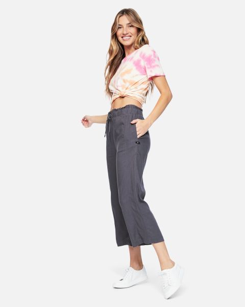 Shorts & Bottoms Women Bronte Beach Crop Pant Hurley Innovative Grey