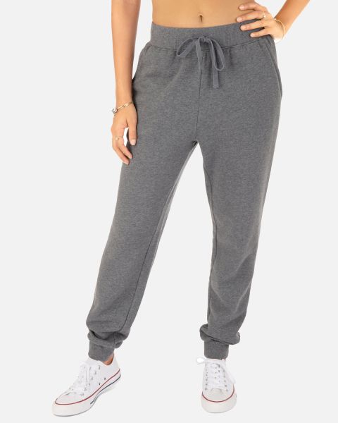 Shorts & Bottoms Comfortable Permanent Vacation Classic Jogger Heather Grey Women Hurley