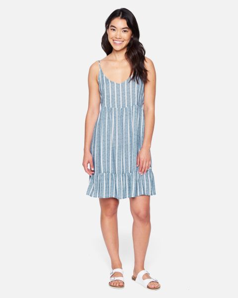 Women Hurley Modern Tessa Stripe Dresses & Rompers Dev Dress