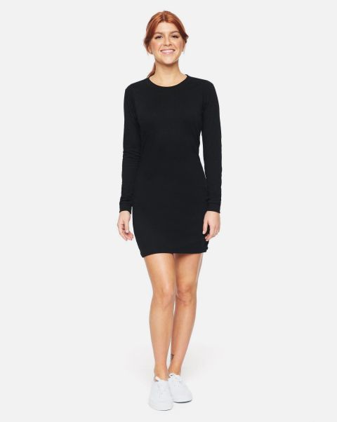 Women Dresses & Rompers Bargain H2O-Dri Long Sleeve Dress Black Hurley