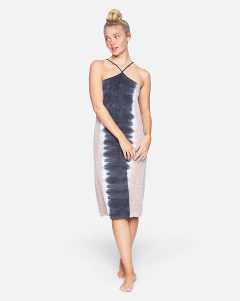 Hurley Cut-Price Dresses & Rompers Dip Dyed Midi Dress Women Grey
