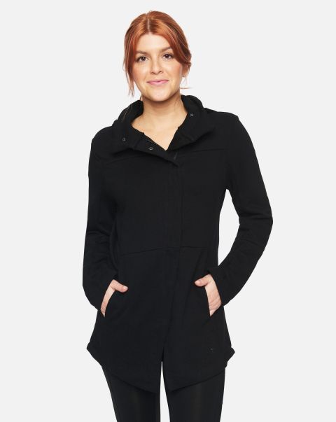 Winchester Fleece Zip Women Innovative Black Hurley Hoodies & Fleece