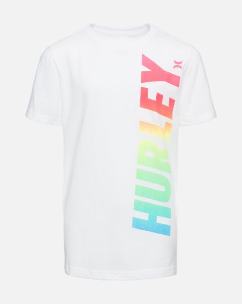 Kids Bargain White Boys' Hurley Neon Graphic Tee Tshirts