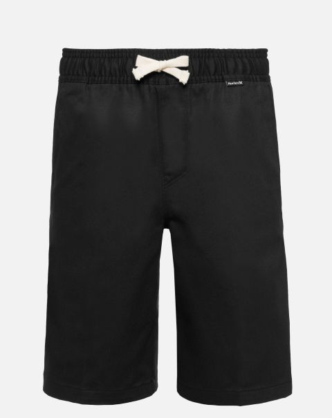 Reliable Shorts & Bottoms Kids Black Hurley Boys' One And Only Stretch Chino
