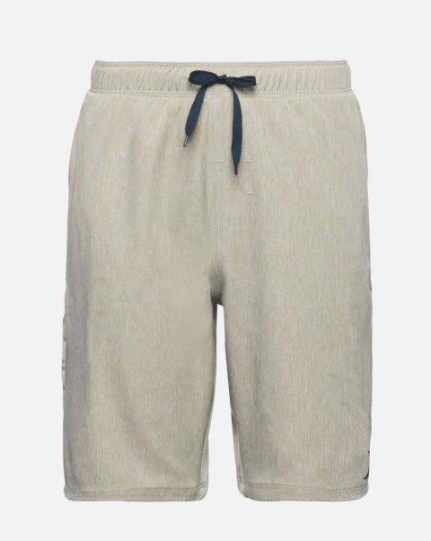 Voucher Little Boys' Stretch Heathered Hybrid Pull-On Walkshorts Hurley Kids Shorts & Bottoms Khaki