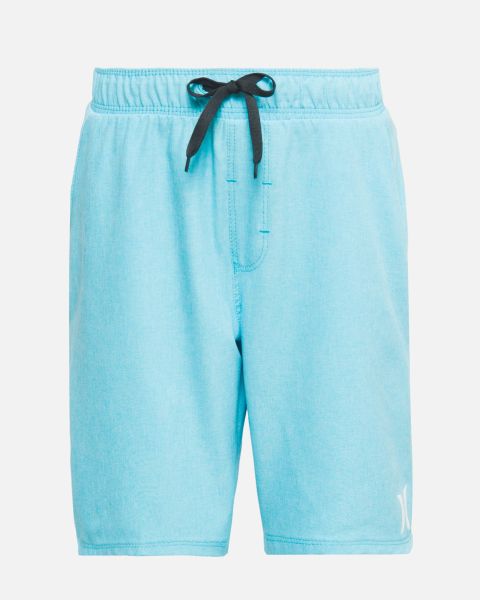 Little Boys' Stretch Heathered Hybrid Pull-On Walkshorts Blue Gaze Kids Shorts & Bottoms Hurley Modern