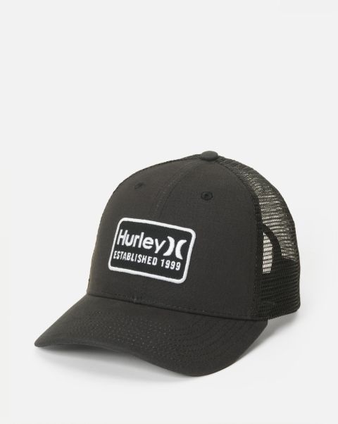 Outlet Kids Black Boys' Hurley '99 Trucker Hats & Accessories