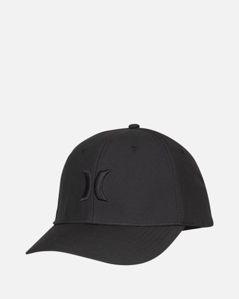 Hurley Hats & Accessories Outlet Black(Black) Kids Boys' H2O-Dri One And Only Cap